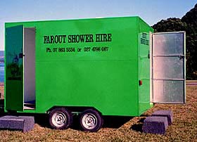 3 Cubicle Shower Trailer